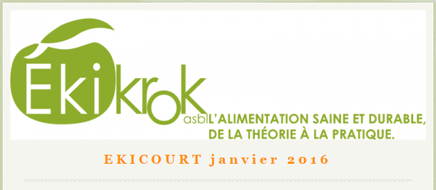 Newsletter janvier 2016