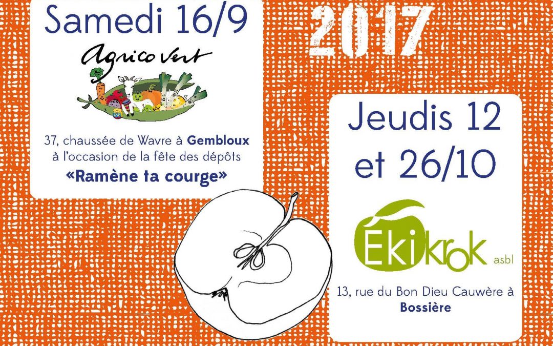 Pressage de vos fruits dès le 16/09/2017 !