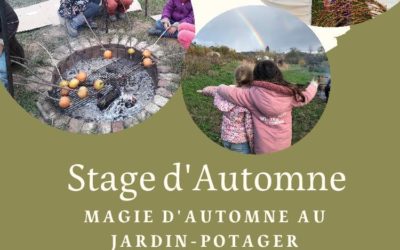 Stage Nature et Cuisine : Magie de l’automne au jardin-potager 