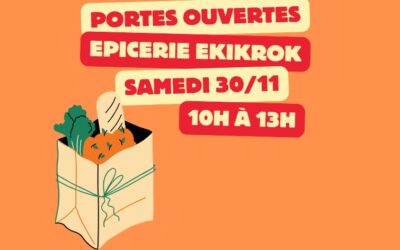 Samedi 30 novembre: Portes Ouvertes de l’épicerie