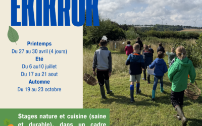 Stages nature et cuisine (6 à 12 ans) – Edition 2026